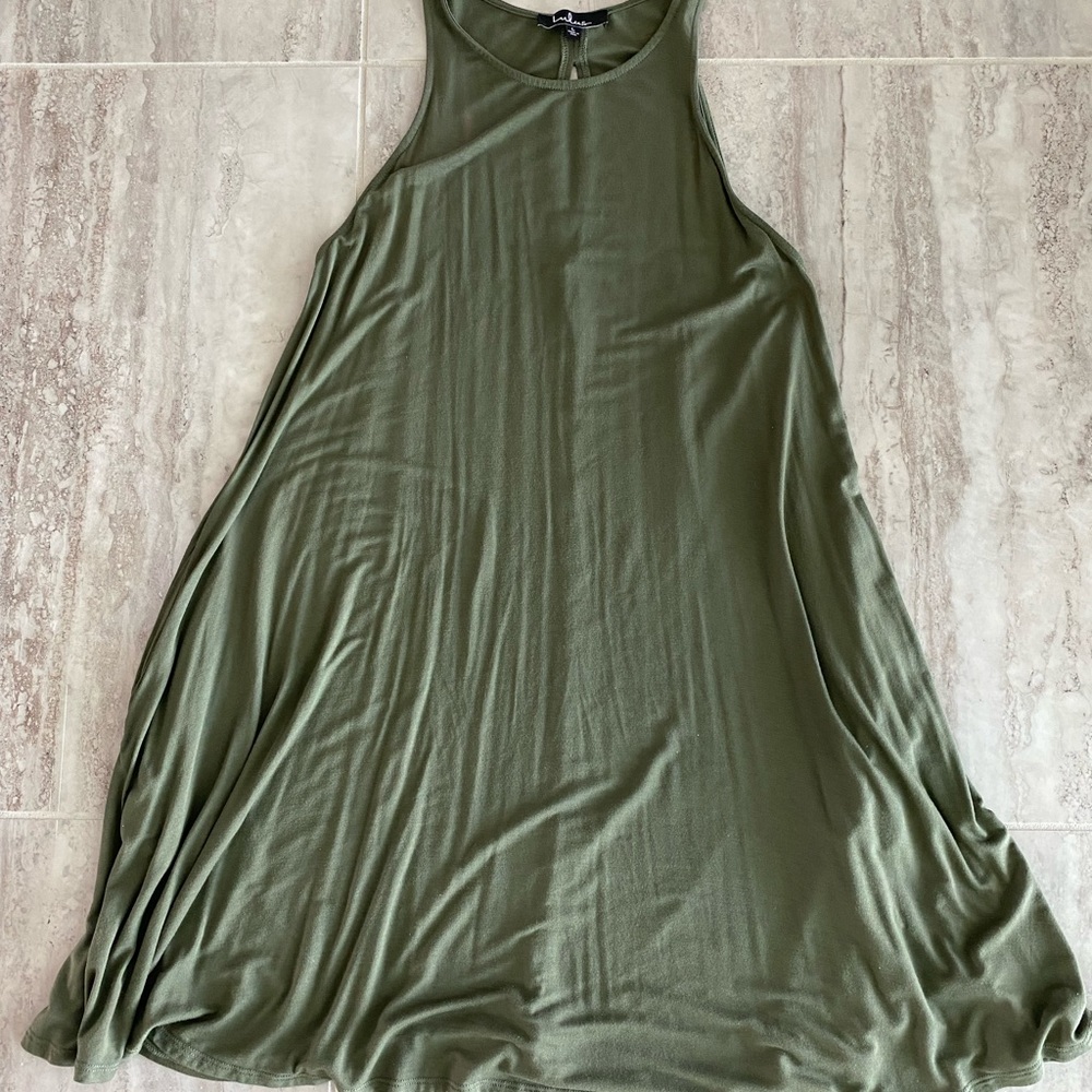 Lulus Sleeveless Swing Dress